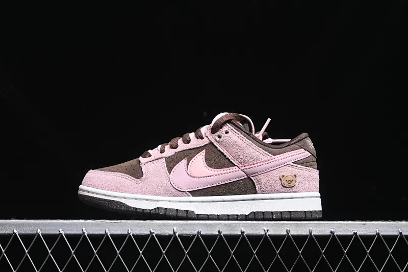 All categories Nk SB Dunk series Nk SB Dunk Low low-top sneakers Nk Dunk Low 85 double hook series Strawberry chestnut SB low-top sports and leisure sneakers HV1799-161